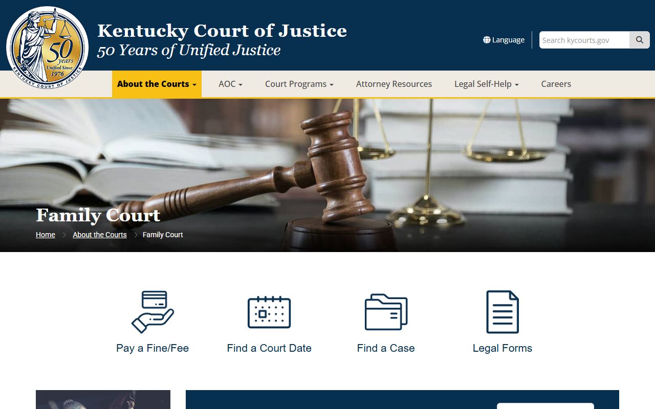 Marshall County Circuit Court records Family Court division overview